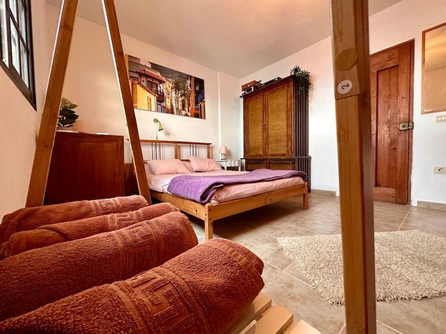 산타크루스데 테네리페 Peaceful Oasis With Magical Sea Views And A Pool 빌라 외부 사진