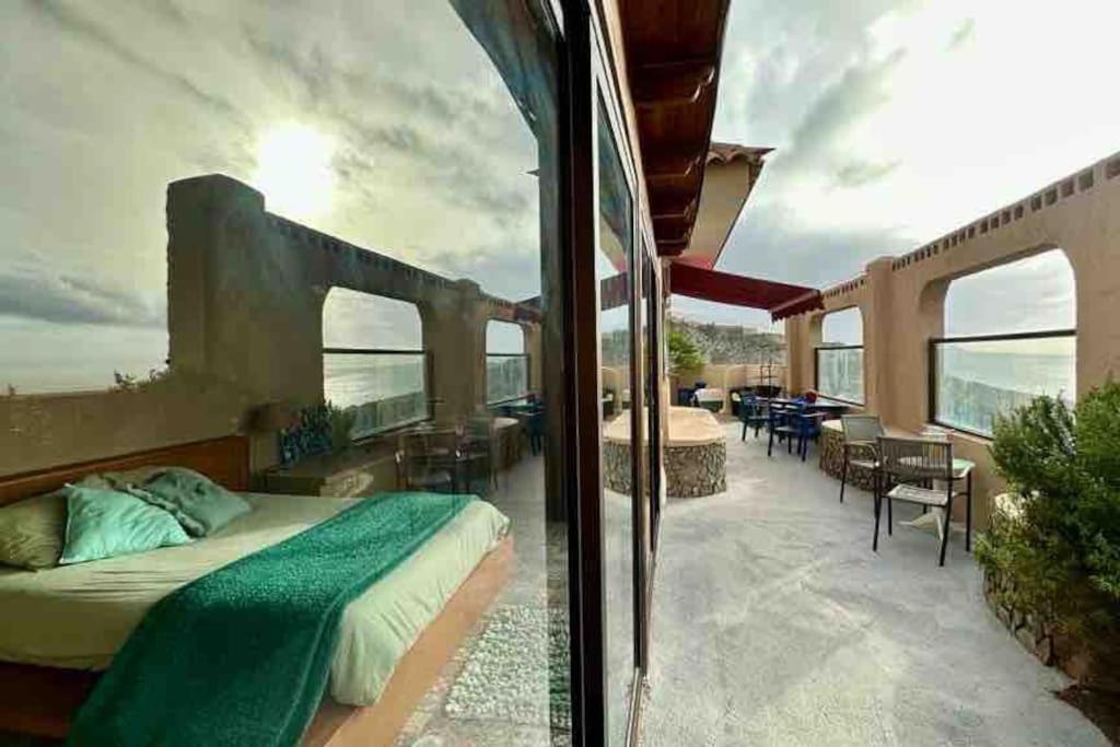산타크루스데 테네리페 Peaceful Oasis With Magical Sea Views And A Pool 빌라 외부 사진